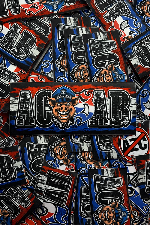 ACAB stickers (10x3,5 CM)