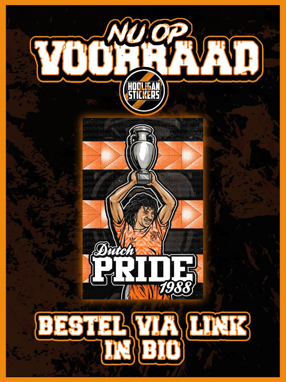 Dutch pride 1988 XXL (15x10 CM)