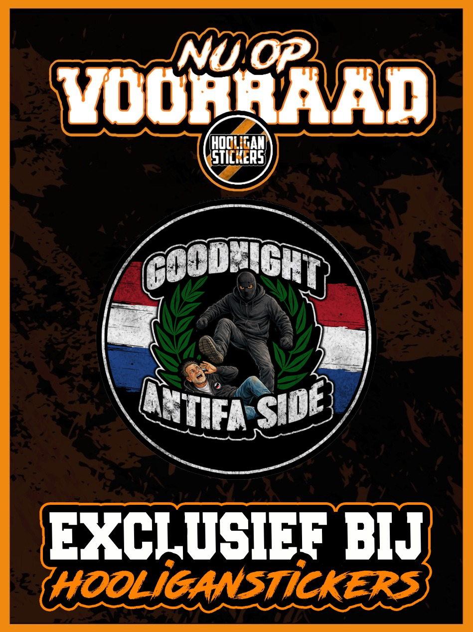 Goodnight Antifaside stickers (Rond 10CM)
