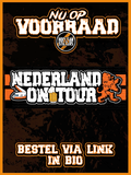 Nederland on tour stickers (15x5 CM)