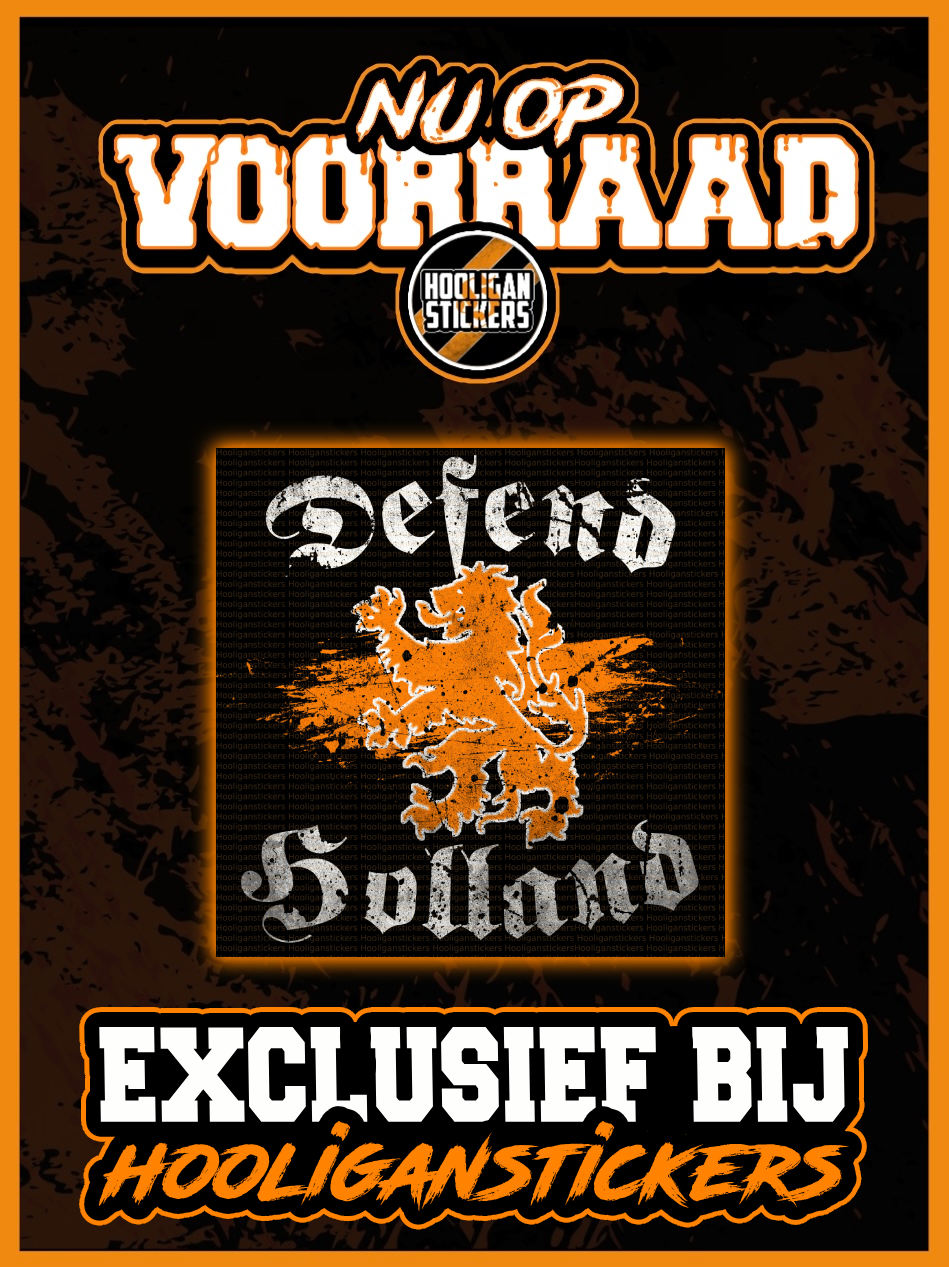 Defend 𝕳olland stickers (10x10 CM)