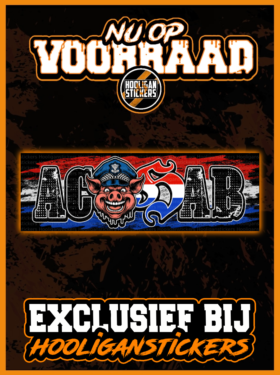 ACAB stickers (10x3,5 CM)